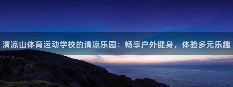 oety欧亿体育官网下载是干嘛的公司:清凉山体育运动学校的清