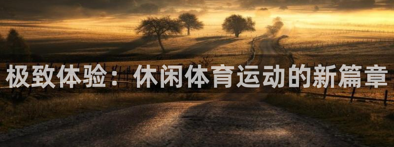 欧亿体育官方正版app娱乐平台:极致体验:休闲体育运动的新篇